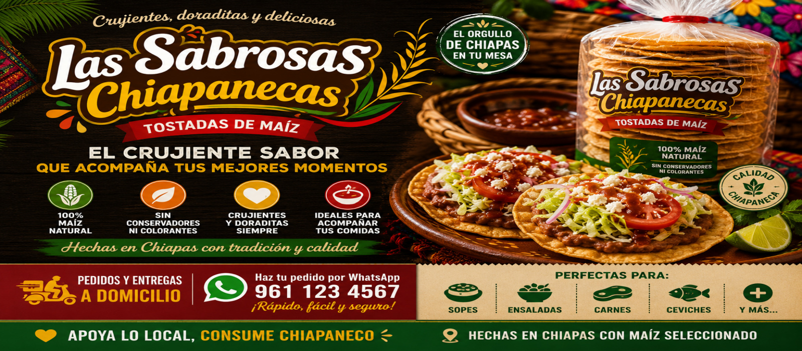 Deliciosas tostadas.