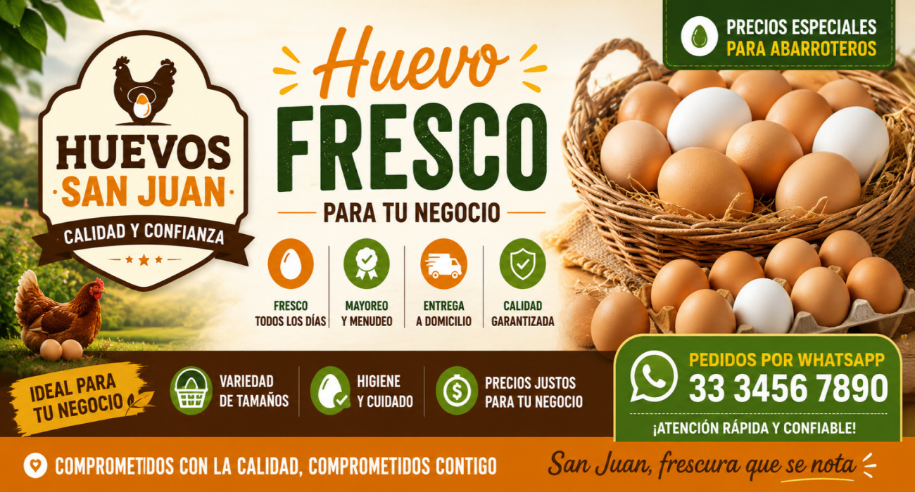 Huevo fresco